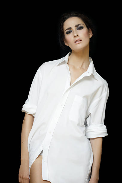 istock Woman In White Shirt 471254763