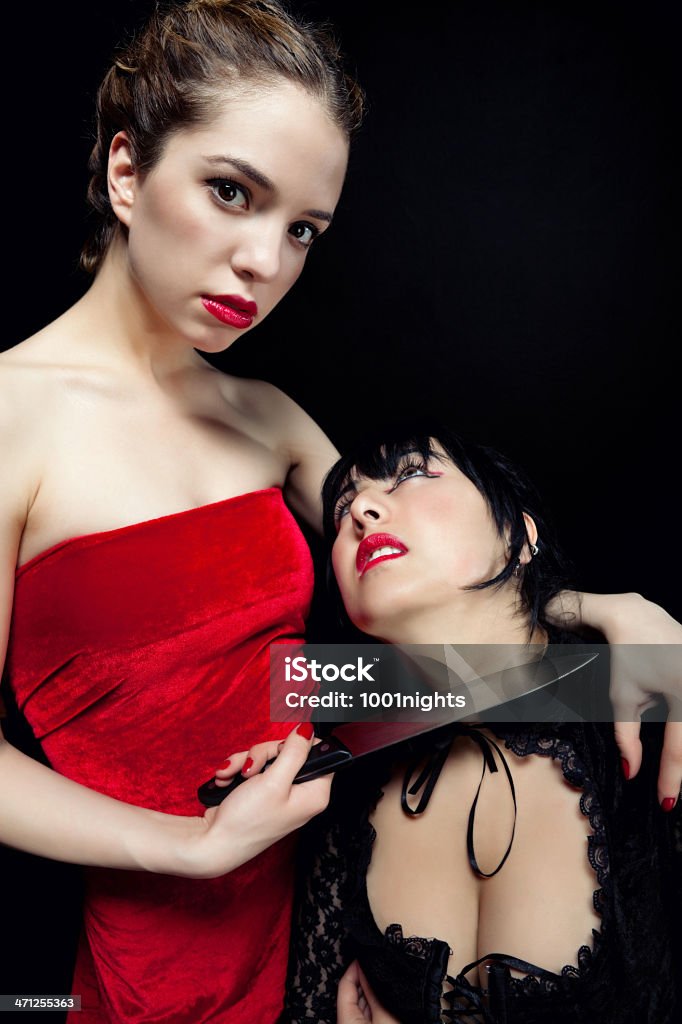 Deux belles femmes gothique - Photo de Adulte libre de droits