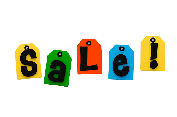 istock Sale spelled out 471257835