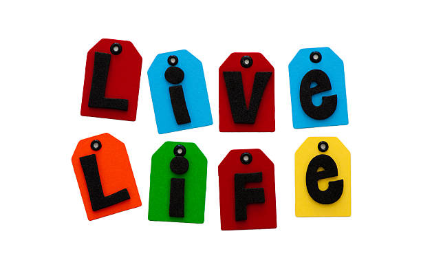 istock Live life spelled out 471259115