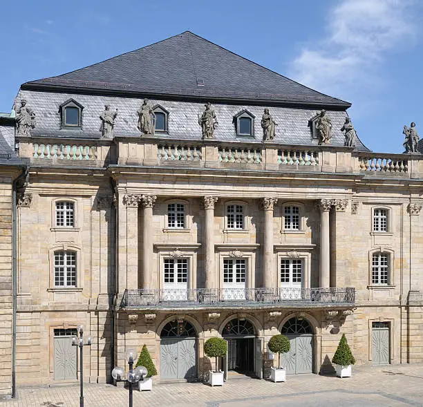 This is the famous "Markgräfliches Opernhaus" in Bayreuth,Germany,Bavaria,Franconia. That is a opera, that has been made in former times for counts.