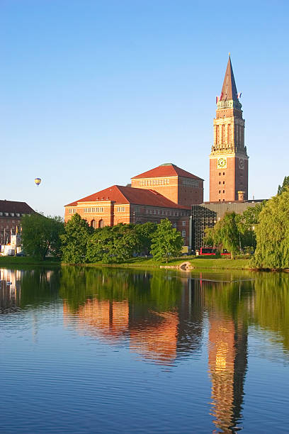 istock Town hall and opera of Kiel, Germany 471259393