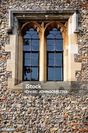 istock Ancient Window, St.Albans, UK 471261481