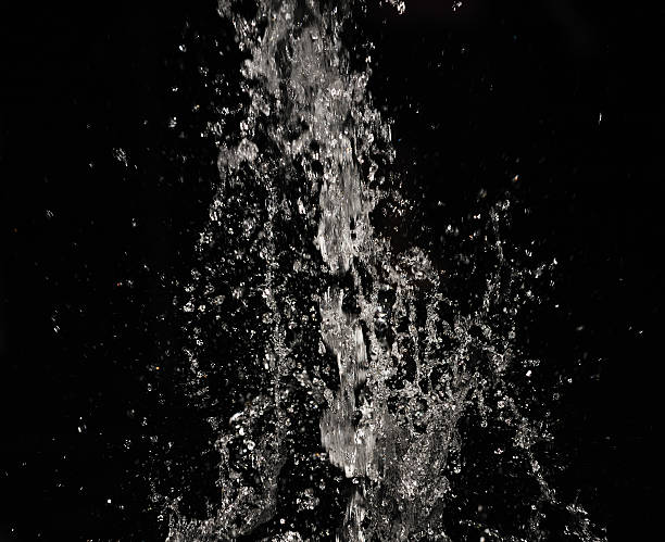 istock Close up of water fountain splash 471265807
