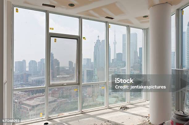 Condo Em Construção - Fotografias de stock e mais imagens de Toronto - Toronto, Apartamento, Edifício residencial