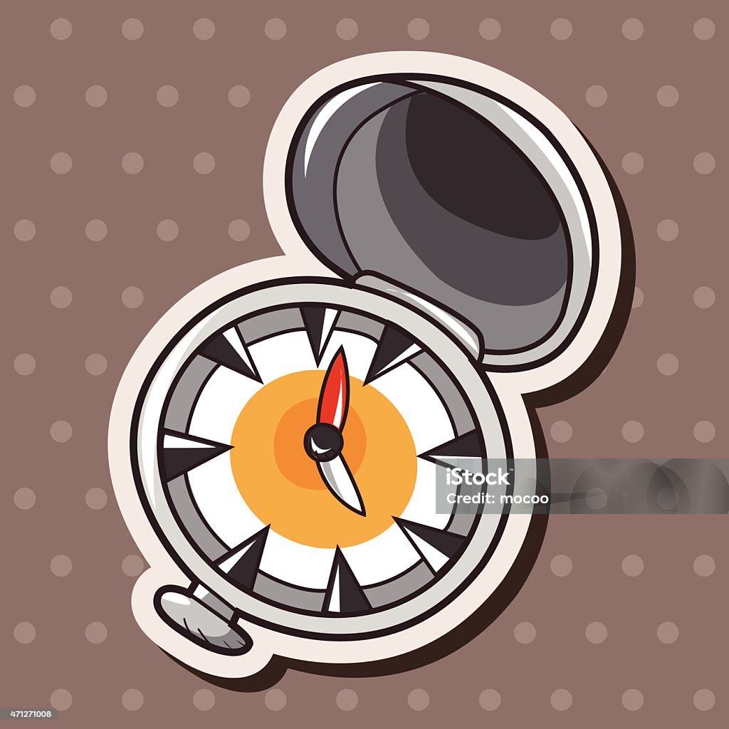 Compass Pirate Pattern Vector Pirate Compass Theme Elements Stock Illustration - Download Image Now ...