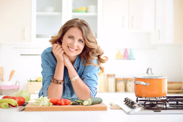 istock woman in the kitchen 471271580