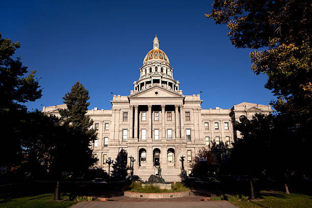istock Colorado State Capitol and Sculpture, Denver 471272469