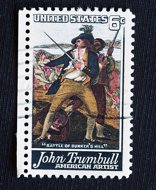 istock Battle of Bunker Hill Stamp 471273011