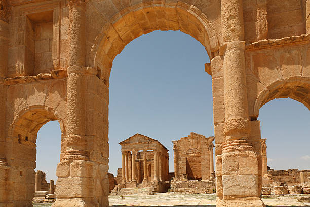 istock Tunisia: Roman Temples at Sbeitla. 471274081