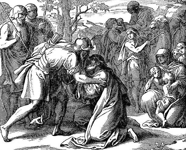 istock Meeting of Jacob and Esau 471274571