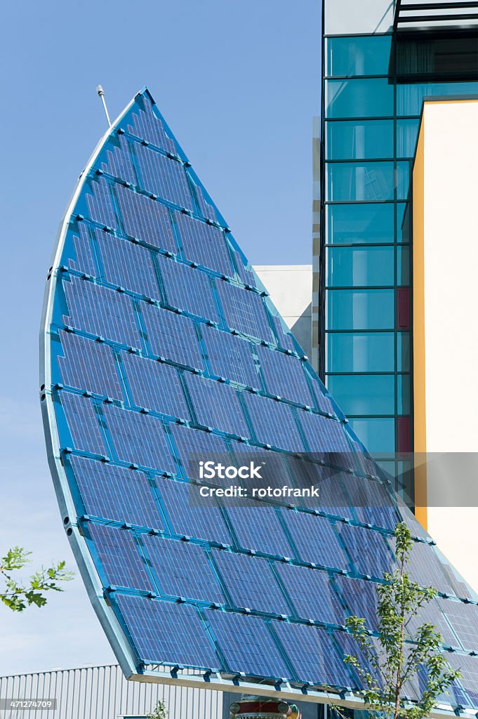 Energía solar - Foto de stock de Azul libre de derechos