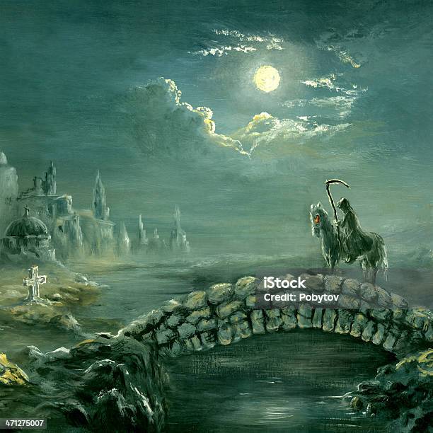 Gothic Stock Illustration - Download Image Now - Spooky, Horror, Painting - Art Product