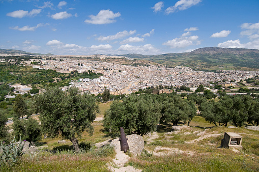 Jerusalem old city walls church skyline