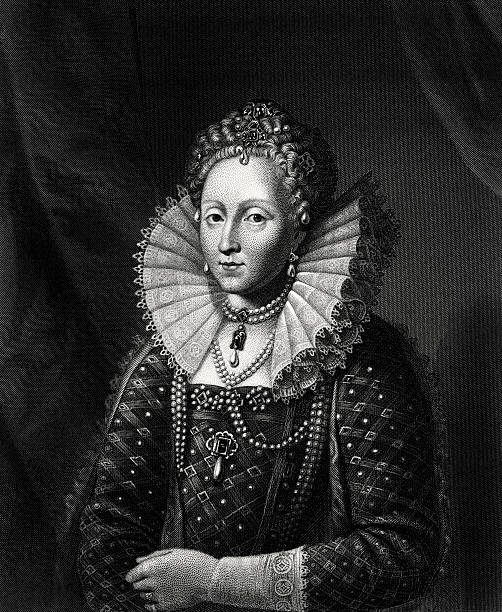 etching of queen elizabeth the first (engraved illustration) - queen elizabeth 幅插畫檔、美工圖案、卡通及圖標