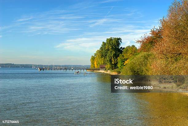 Ammersee Deutschland In Den Herbst Stockfoto und mehr Bilder von Ammersee - Ammersee, Herbst, Baum