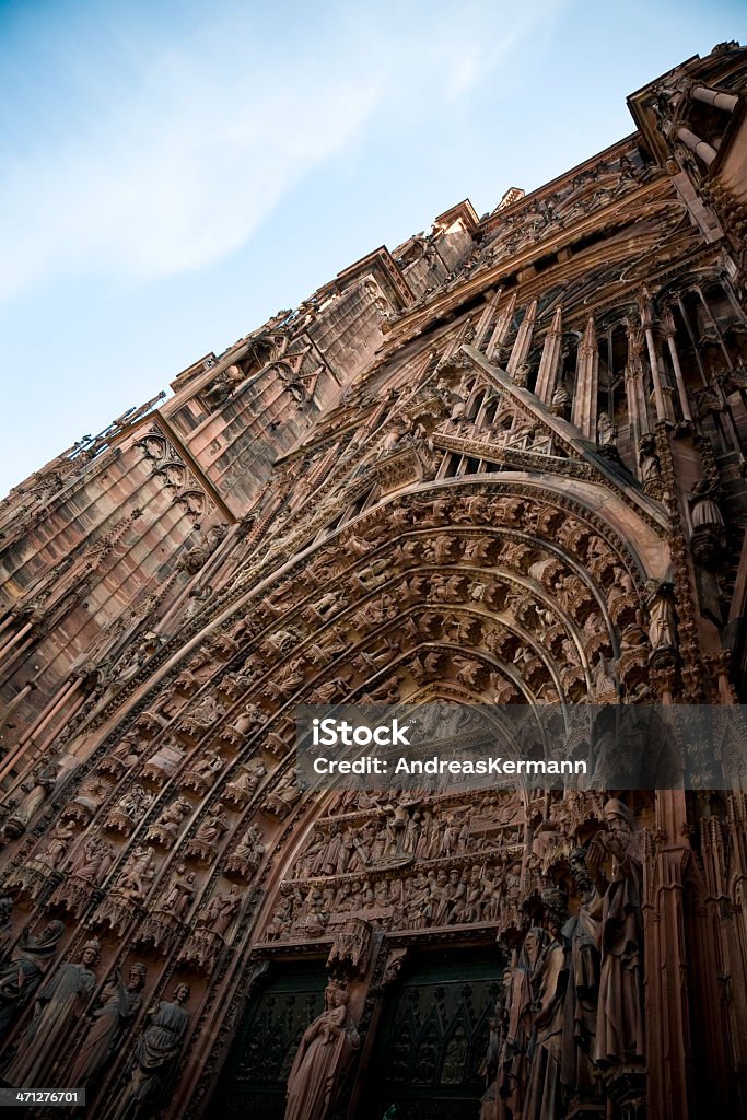 Cattedrale di Strasburgo - Foto stock royalty-free di Alsazia