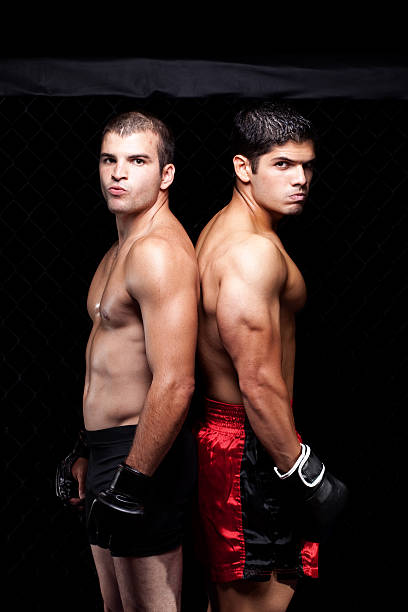 istock Mixed martial artists before a fight 471277235