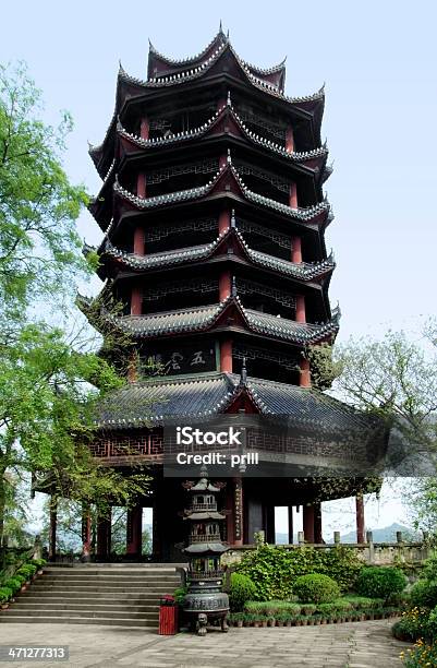 Foto de Pagode No Fengdu County e mais fotos de stock de Chongqing - Chongqing, Antigo, Arcaico