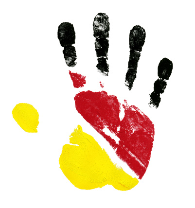 XXXL  Hand Track - German Flag 