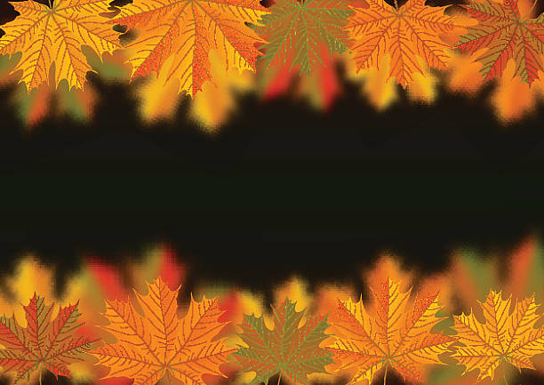 ilustrações, clipart, desenhos animados e ícones de folhas de outono fundo - distressed organic autumn backgrounds