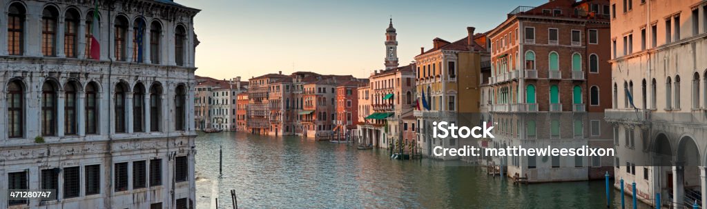 Gran Canal de venecia - Foto de stock de Adosado libre de derechos
