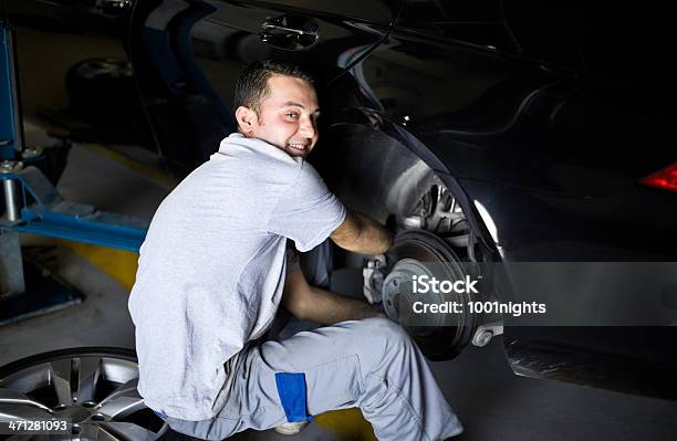 Auto Repair Shop Stock Photo - Download Image Now - Adult, Assistance, Auto Mechanic