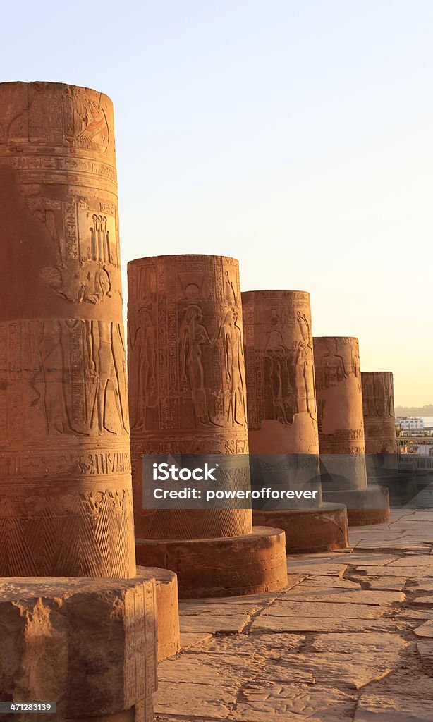 Templo de Kom Ombo - Royalty-free Templo de Kom Ombo Foto de stock