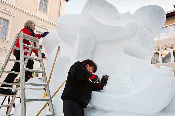 istock San Candido Snow Festival, German Team Working 471283357