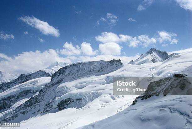 스위스 알프스 Jungfraujoch 0명에 대한 스톡 사진 및 기타 이미지 - 0명, 겨울, 경관