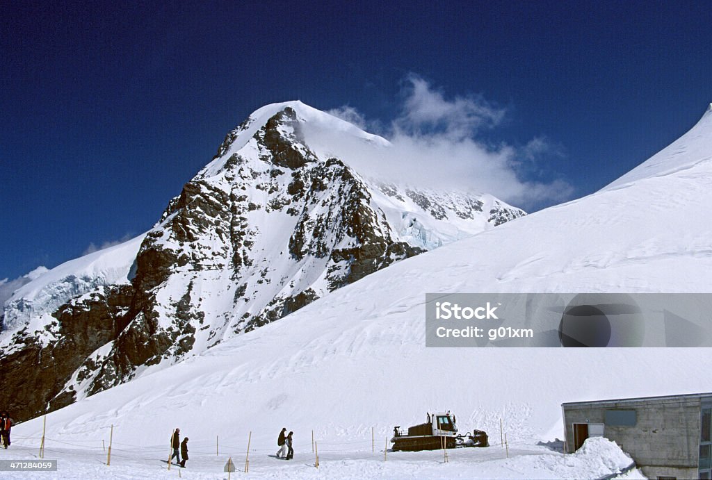 스위스 알프스 Jungfraujoch - 로열티 프리 0명 스톡 사진