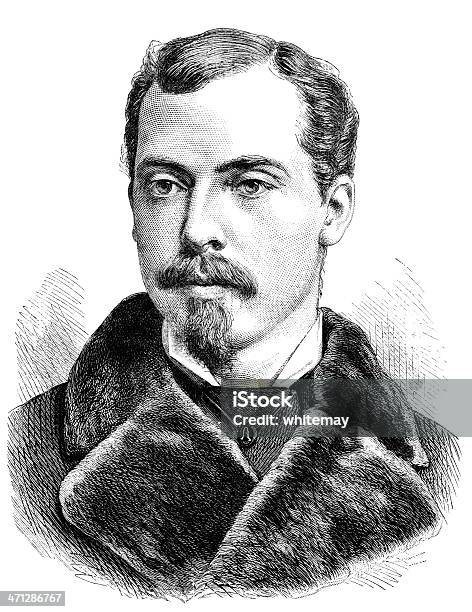 Ilustración de Príncipe Leopold Duke Of Albany Victorian Ilustración y más Vectores Libres de Derechos de Hombres