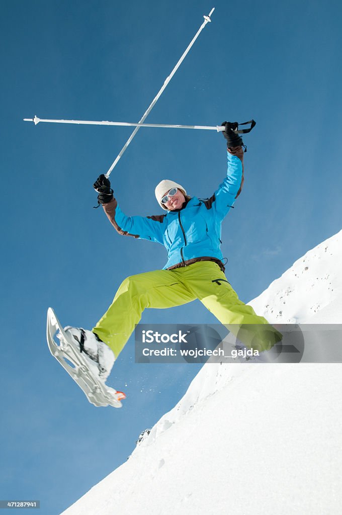 Inverno divertimento - Foto stock royalty-free di Abbigliamento sportivo