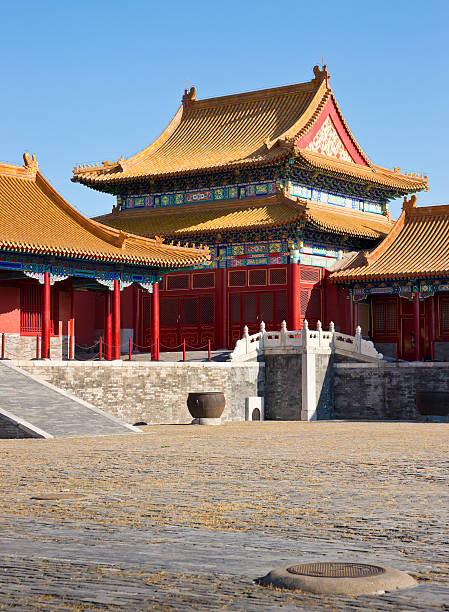 istock Pavilion in Forbidden City, Beijing 471289789
