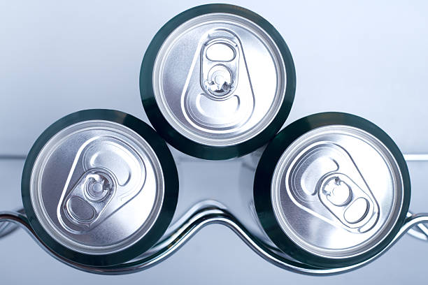 istock Cans of soft drink in a Refrigerator 471289813