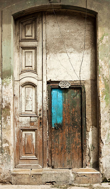 istock Enterance of old home. 471290049