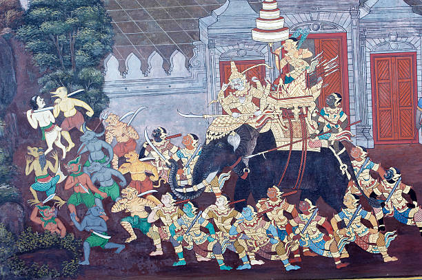 istock Mythology Wall Painting 471290759
