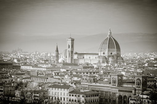 Nice view of Florence from \