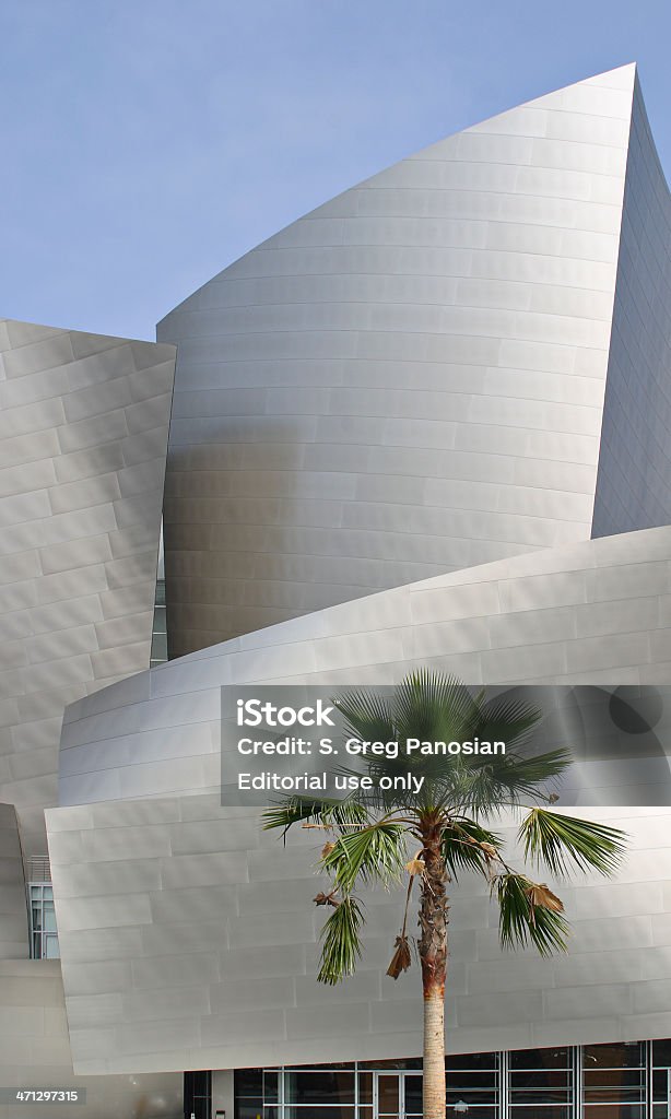 Walt Disney Concert Hall Los Angeles, CA, USA - July 5, 2004 Architecture Stock Photo