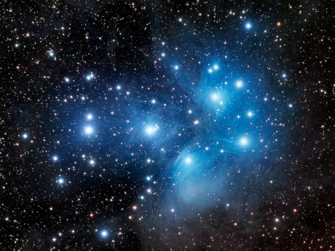 The Pleiades (or the Seven Sisters) is the name of an open cluster in the constellation Taurus.