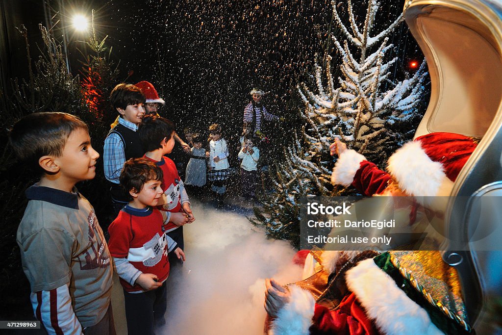 Evento Natale giorni - Foto stock royalty-free di Babbo Natale