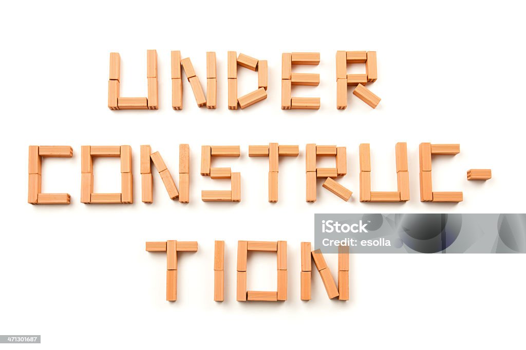 In costruzione - Foto stock royalty-free di Cantiere di costruzione