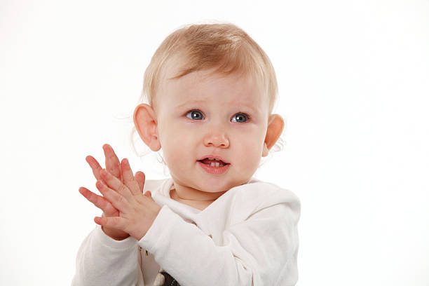 istock Portrait of a child on a white background 471302078