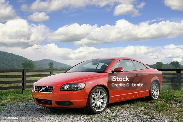 Volvo C70 Stock Photo - Download Image Now - Volvo, Convertible, Car