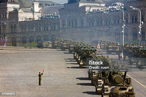 Foto de Desfile Militar Em Moscou e mais fotos de stock de Rússia - Rússia, Tropas, Exército russo