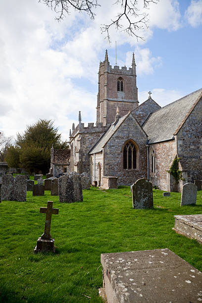 istock St. James Church and Cemetery in Avebury, UK 471306113