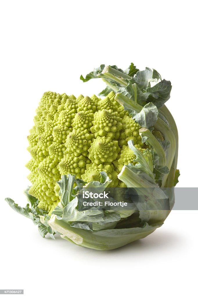 Legumes: Romanesco brócolis - Foto de stock de Alimentação Saudável royalty-free