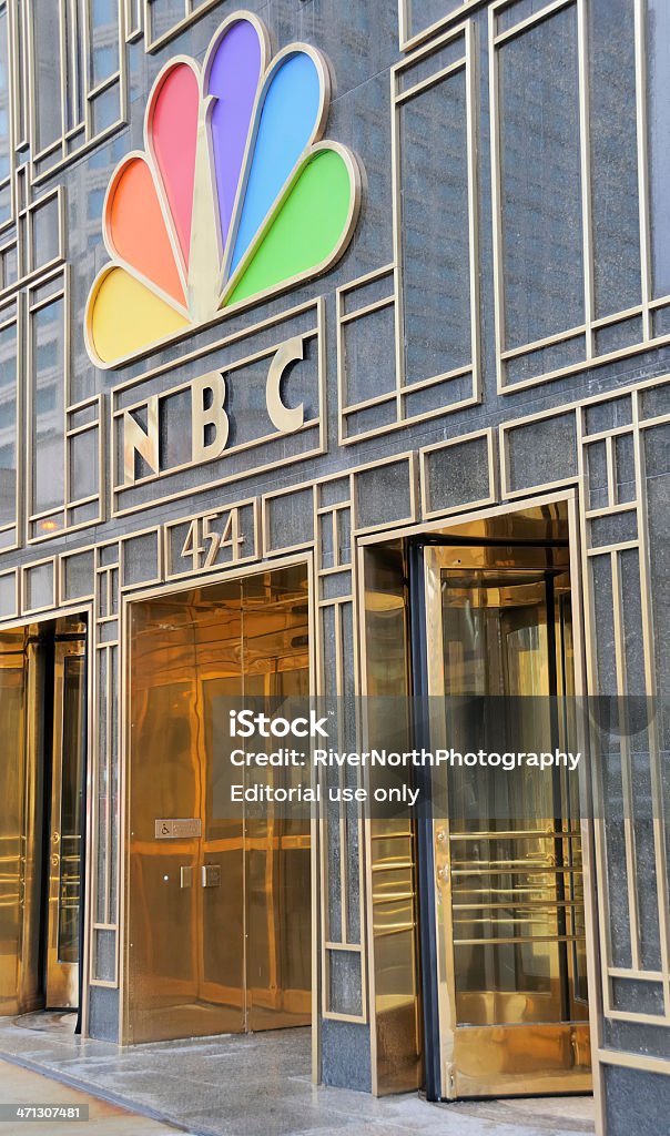 NBC Tower, Chicago - Lizenzfrei NBCUniversal Stock-Foto