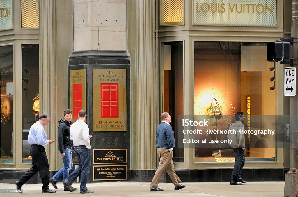 Louis Vuitton Chicago Stock Photo - Download Image Now - Chicago