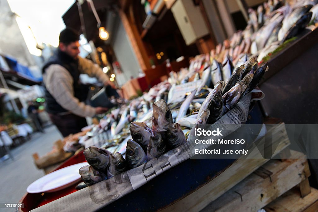 "Fish Market", Istanbul - Lizenzfrei Aktivitäten und Sport Stock-Foto